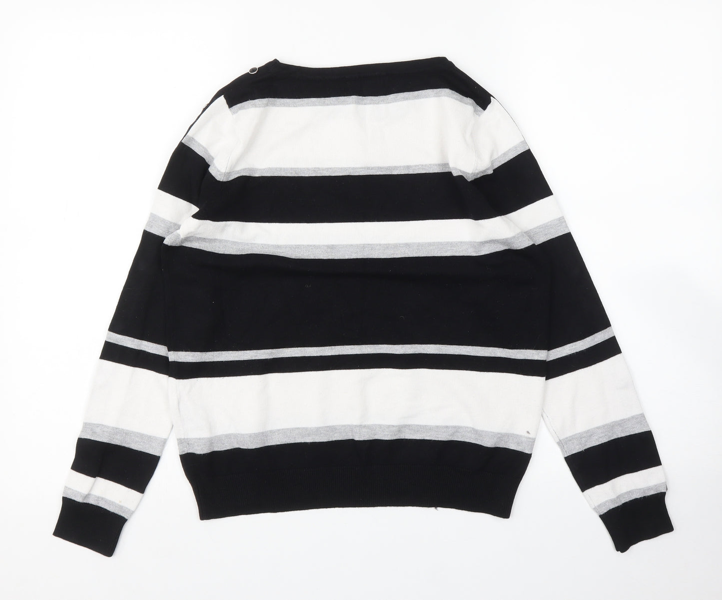 Debenhams Womens Multicoloured Striped  Pullover Jumper Size 12