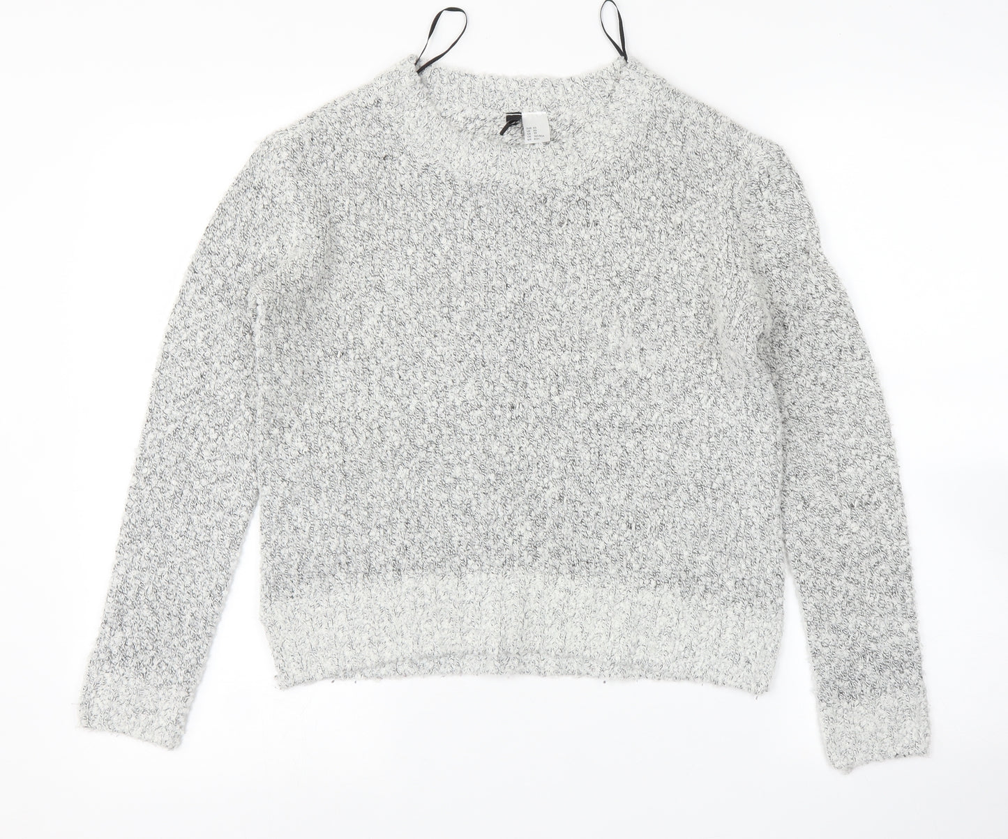 H&M Womens Grey   Pullover Jumper Size XS