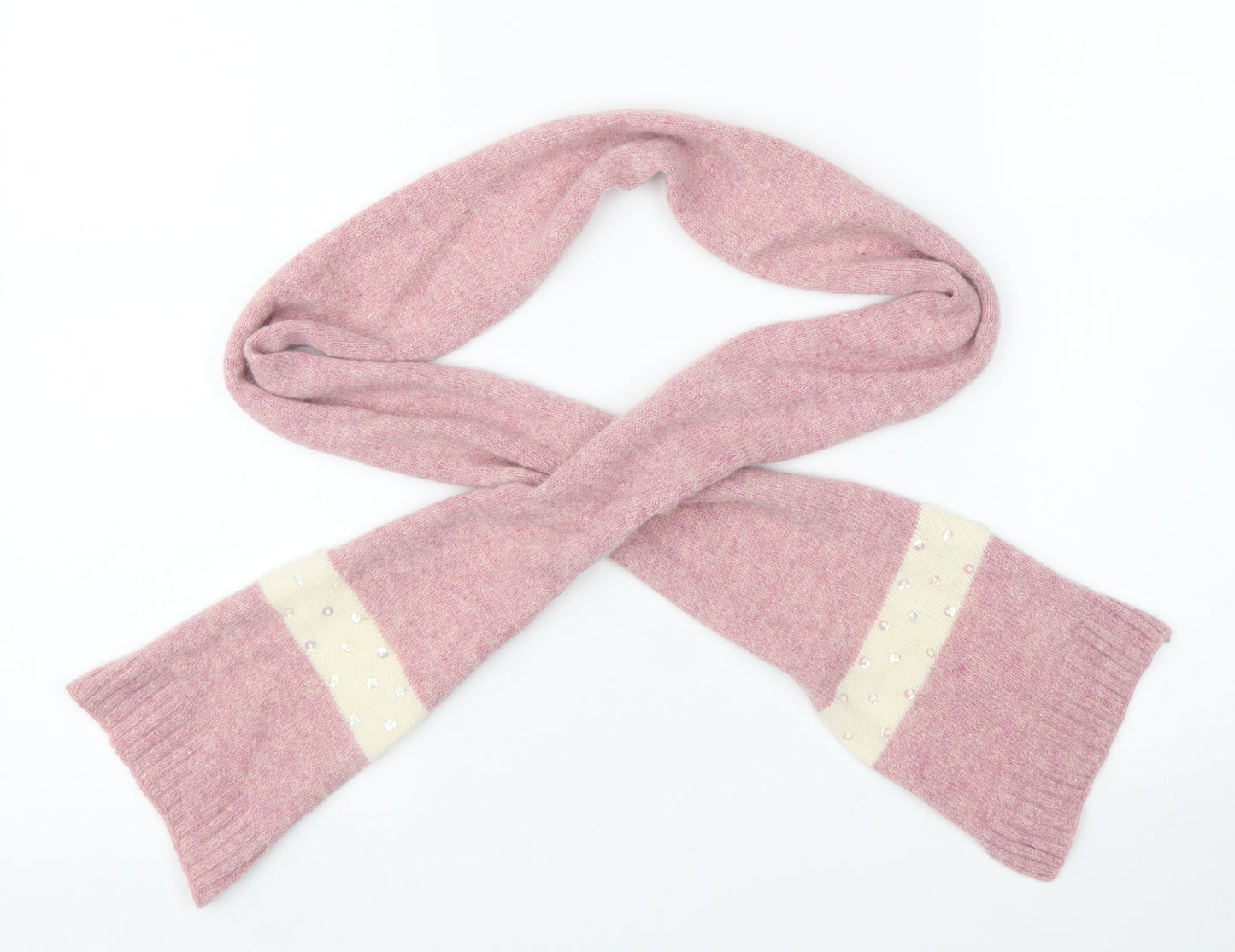 Preworn Womens Pink    Scarf