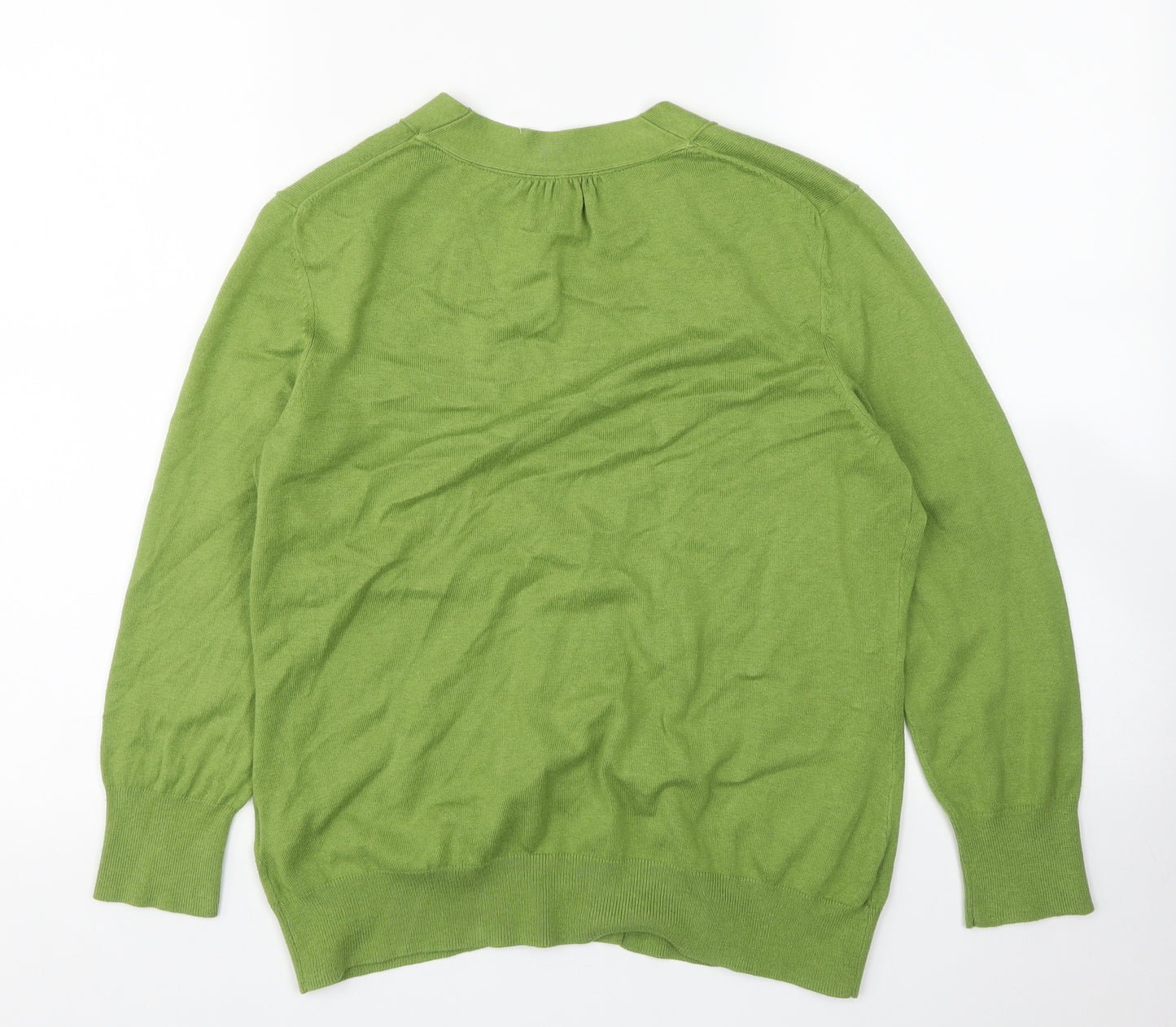 Oasis Womens Green   Cardigan Jumper Size 14