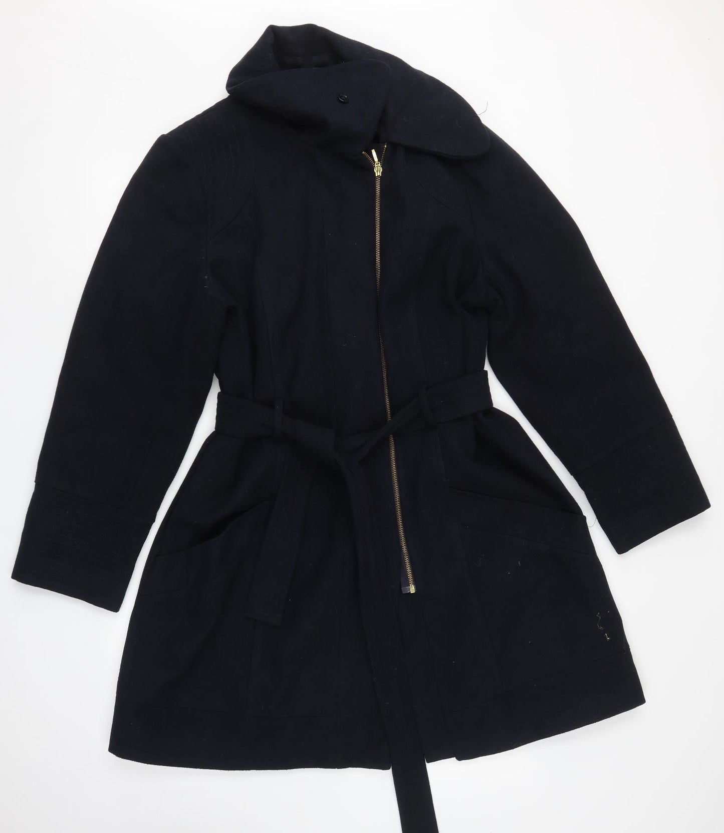 George Womens Blue   Overcoat Coatigan Size 20