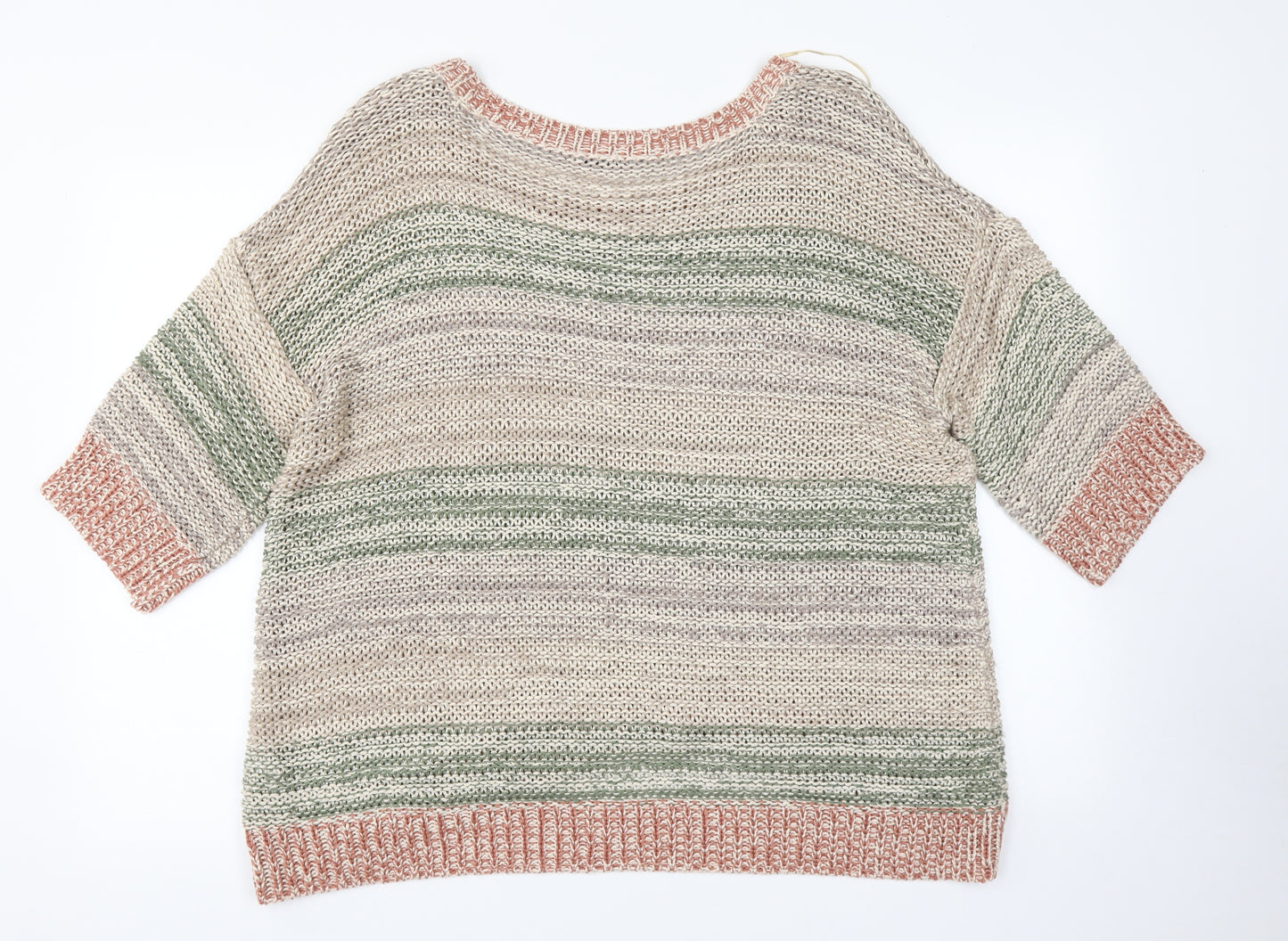 George Womens Multicoloured   Pullover Jumper Size 22
