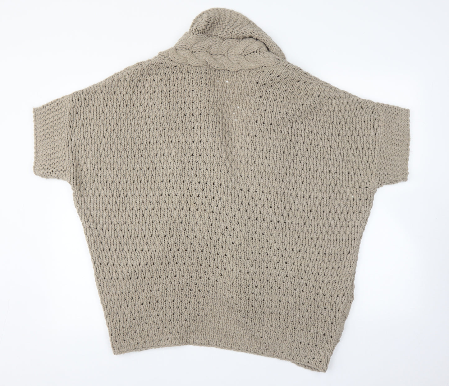 F&F Womens Beige   Cardigan Jumper Size 14