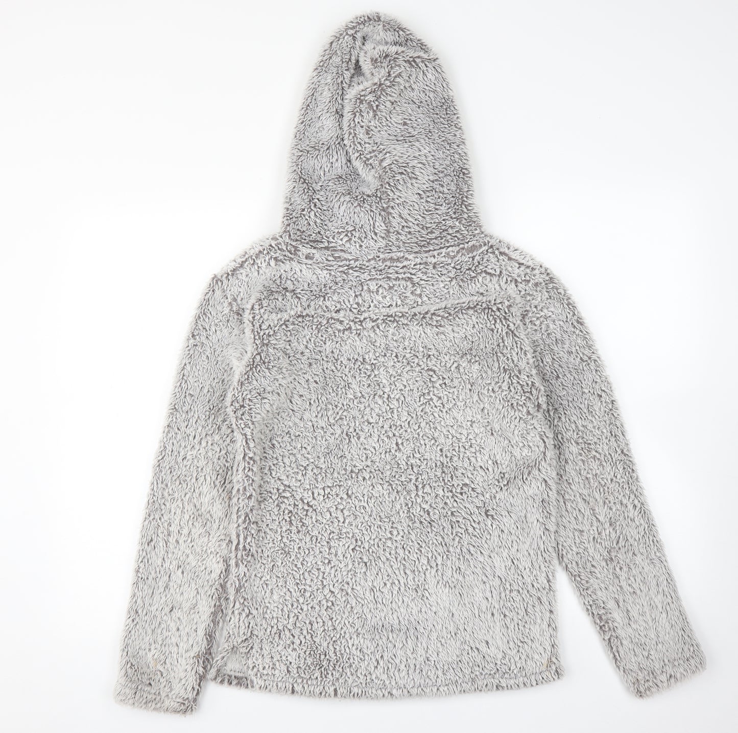 F&F Womens Grey   Top Pyjama Top Size S  - Pyjama Hoodie