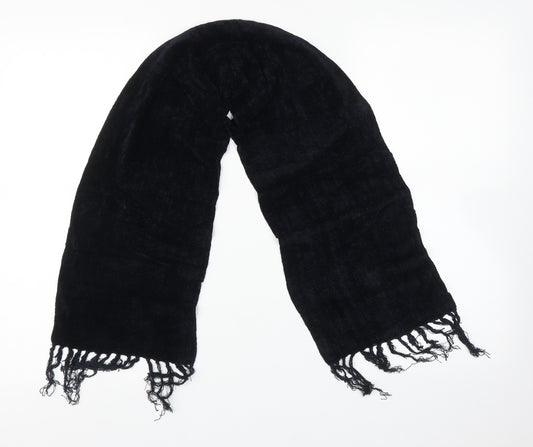 Front view of Preworn women’s blue scarf