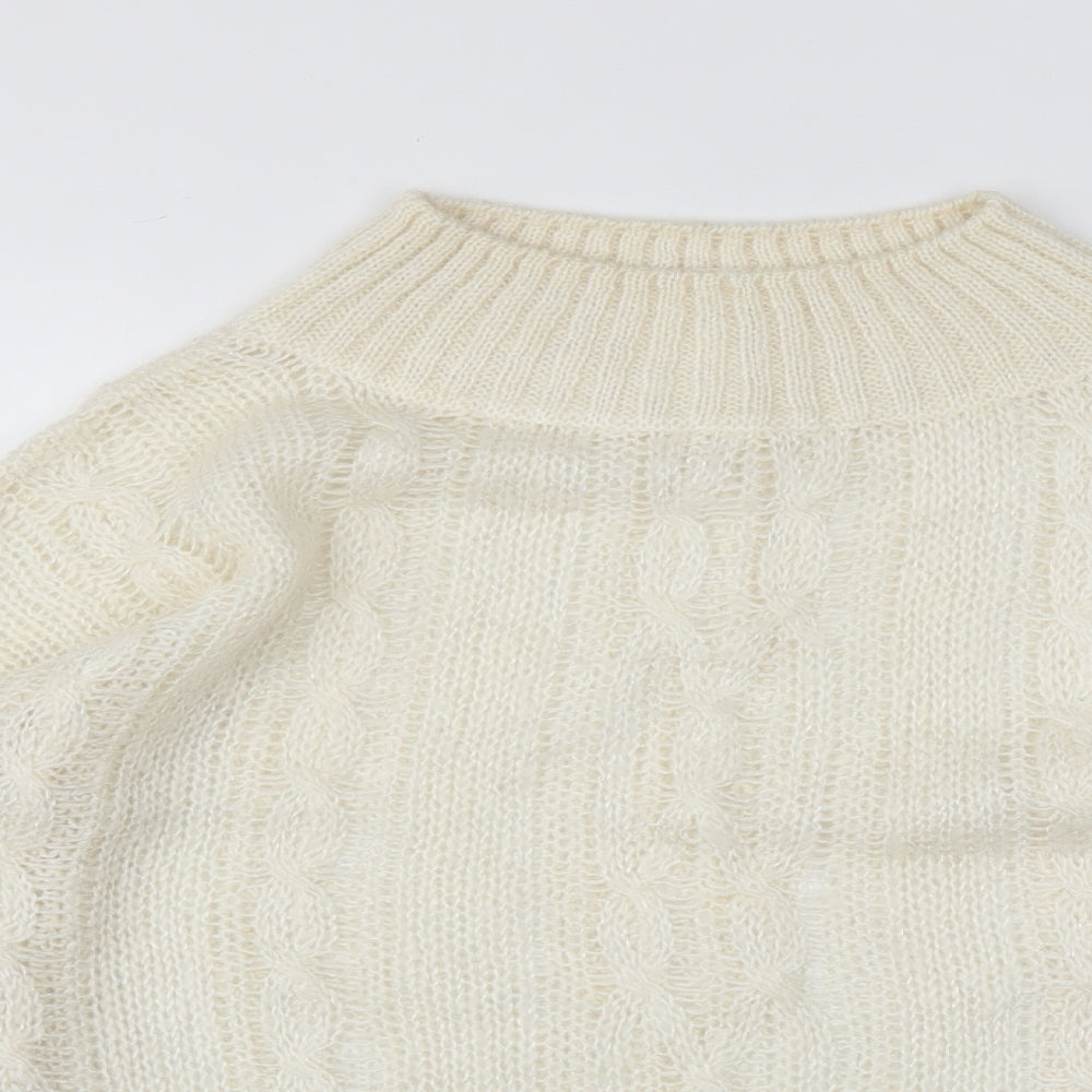 St michael Womens Ivory   Pullover Jumper Size 16