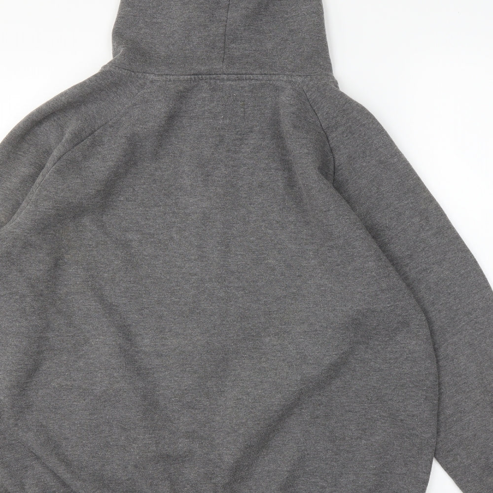 Cedar Wood State Womens Grey   Full Zip Hoodie Size L