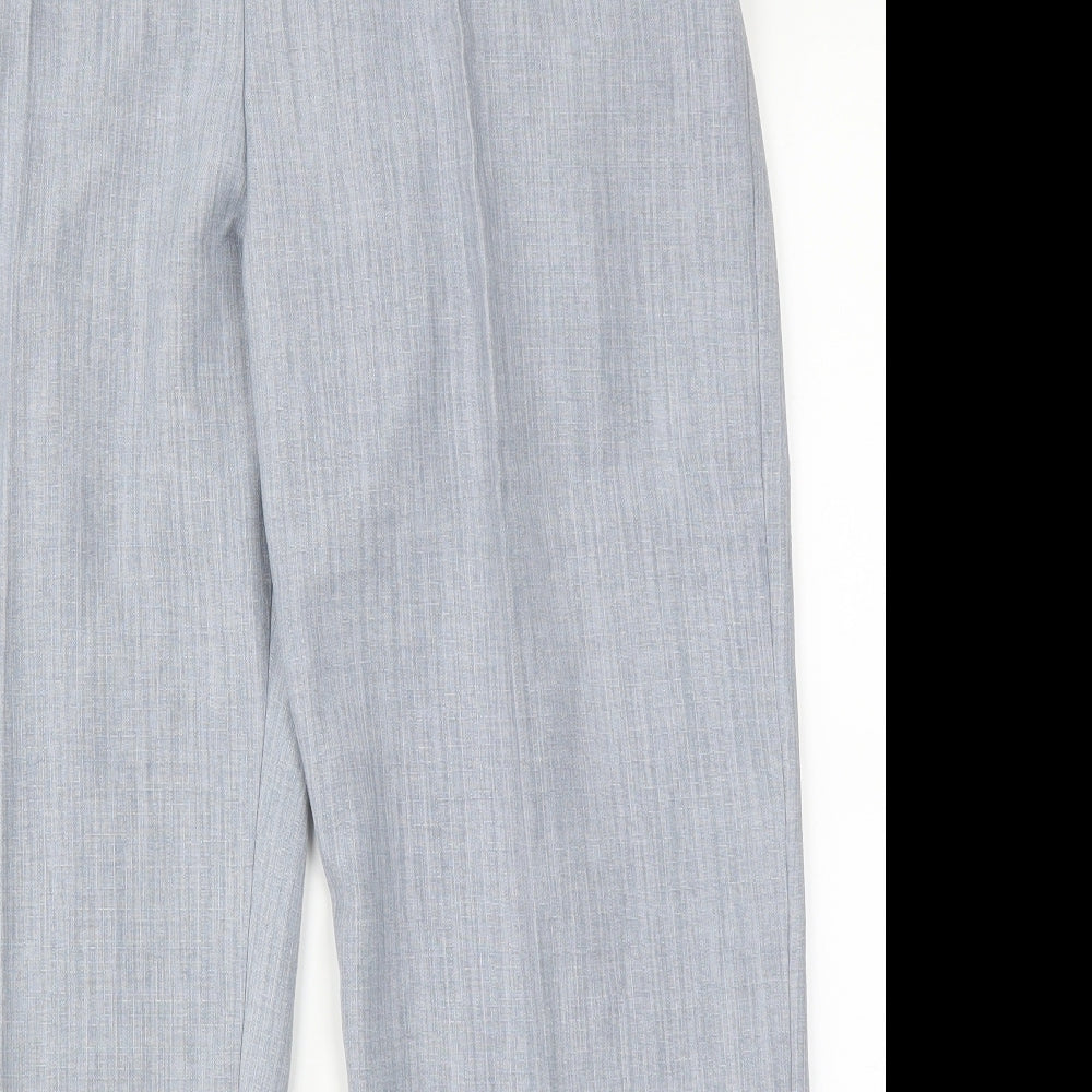 Preworn Womens Blue   Cropped Trousers Size 18 L20 in