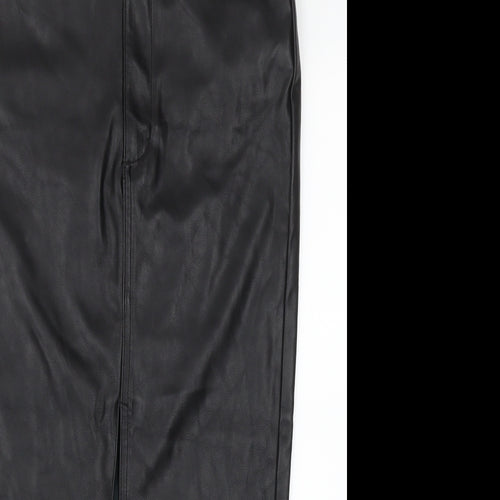Missguided Womens Black   Straight & Pencil Skirt Size 10