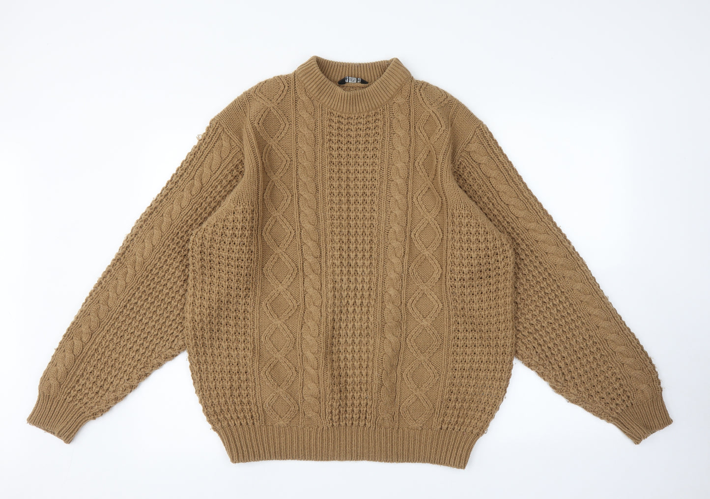 RM Mens Brown   Pullover Jumper Size XL