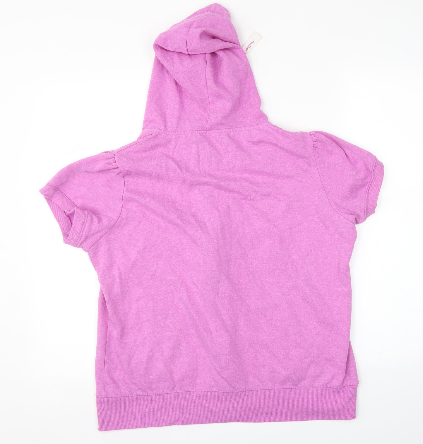 Peacocks Womens Pink   Full Zip Hoodie Size 18
