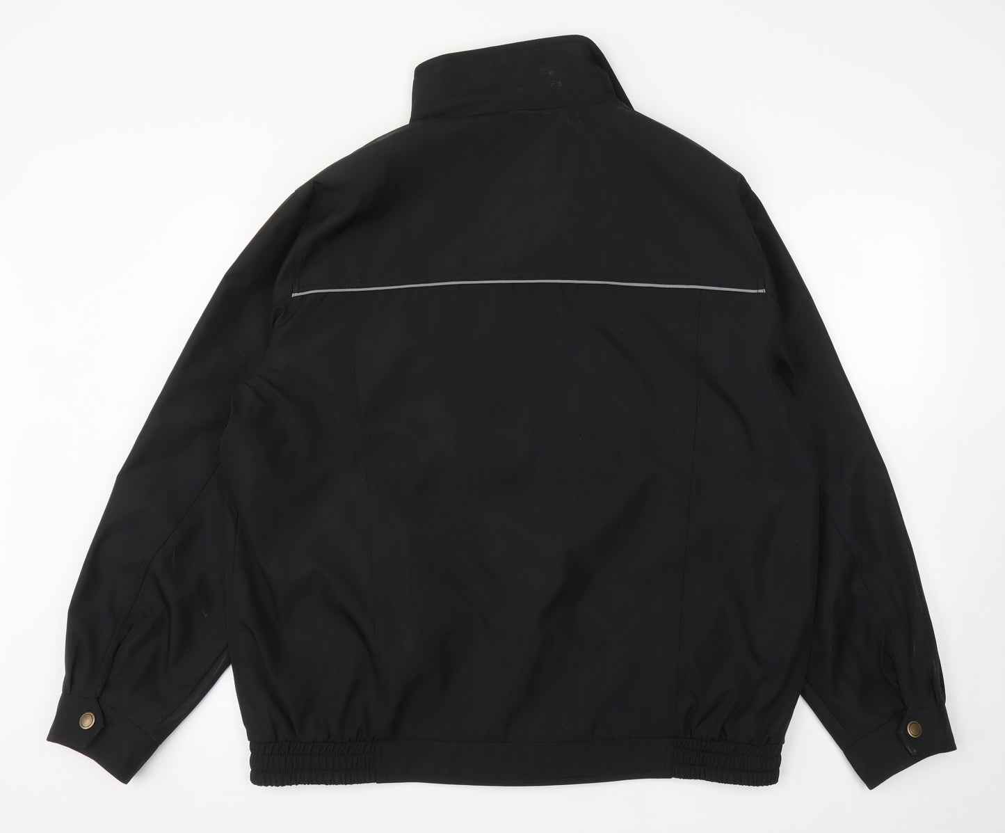 ADME Mens Black   Jacket  Size XL