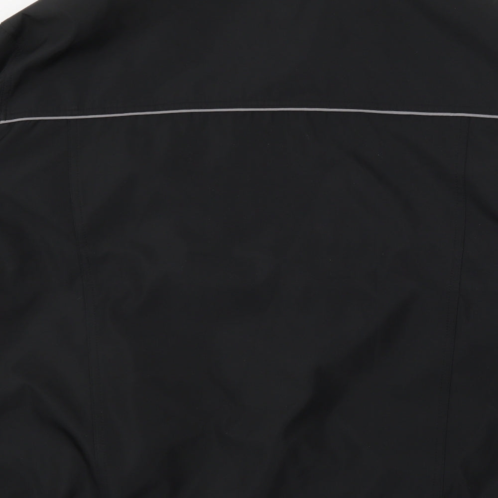 ADME Mens Black   Jacket  Size XL