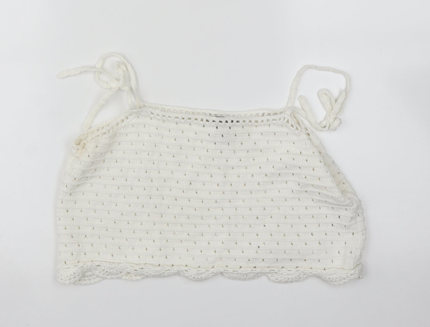 ASOS Womens White   Basic Tank Size 12