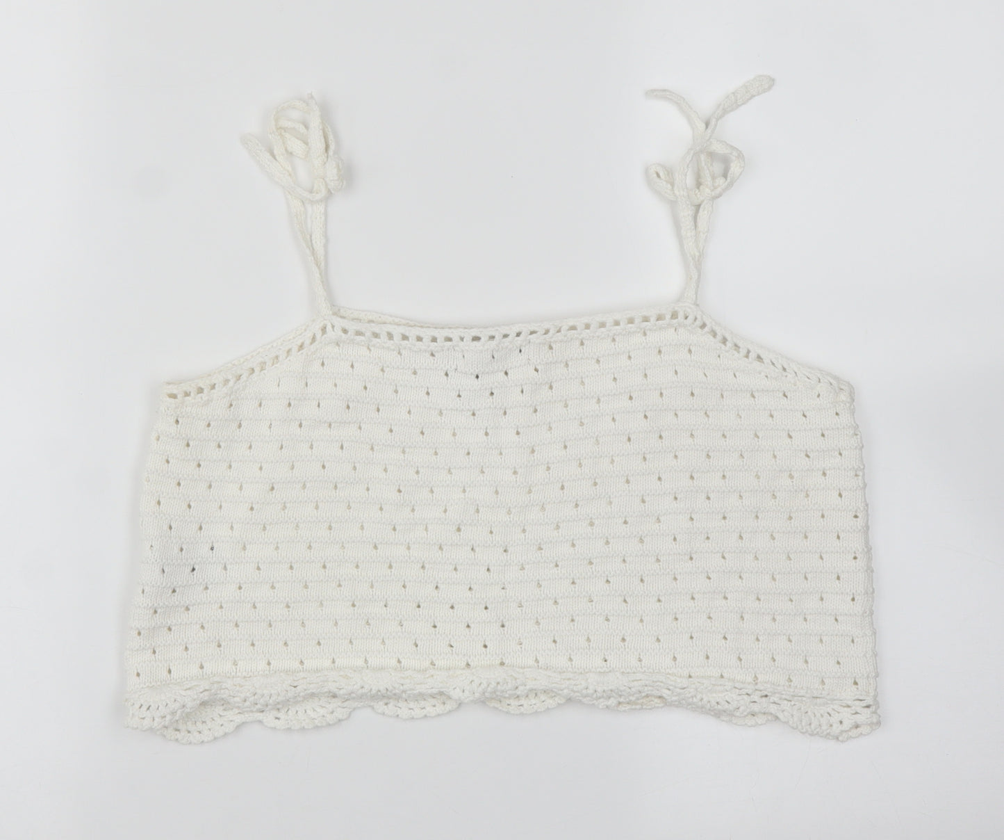 ASOS Womens White   Basic Tank Size 12