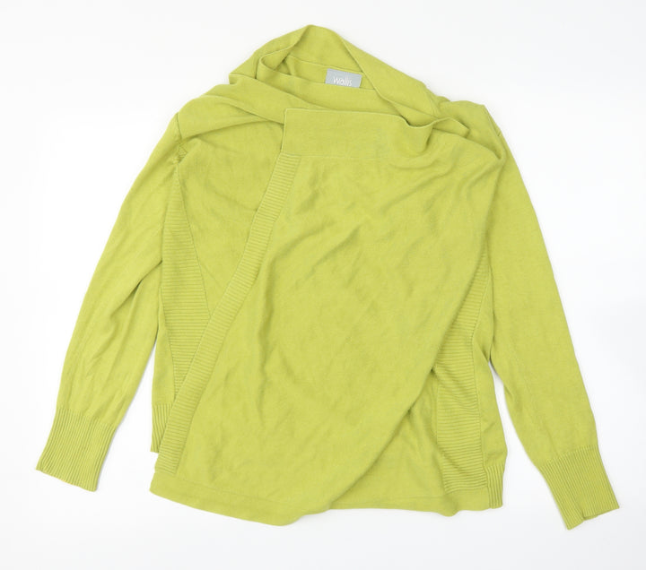 Wallis Womens Green   Cardigan Jumper Size L