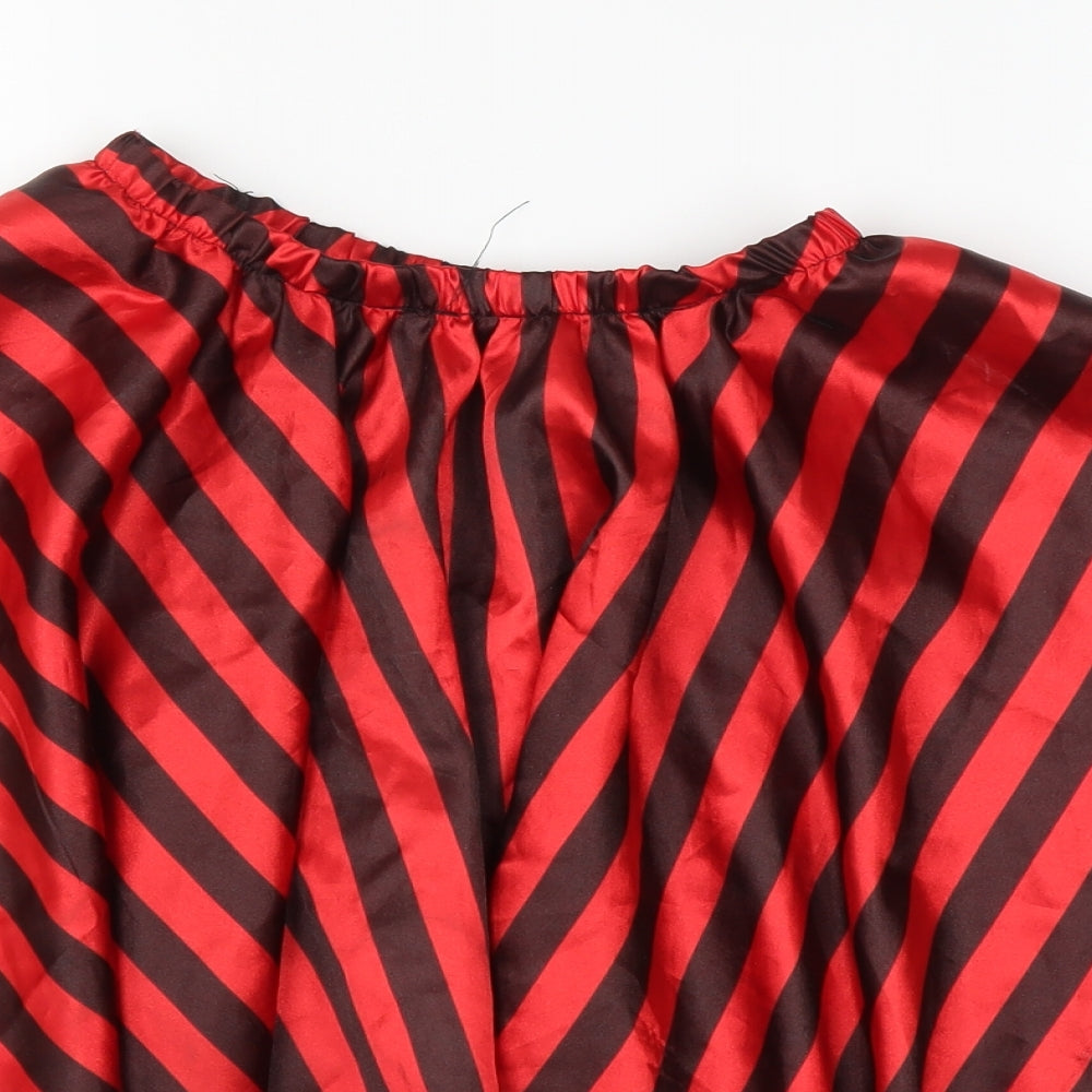 Rubies Girls Multicoloured Striped  A-Line Skirt Size 5-6 Years - Fancy dress