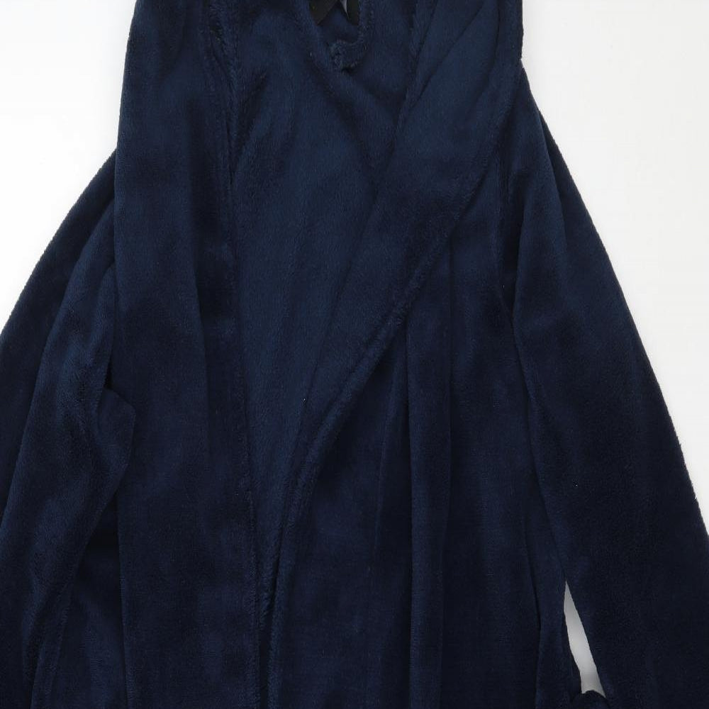 Matalan Mens Blue Camouflage   Robe Size M  - Dressing Gown