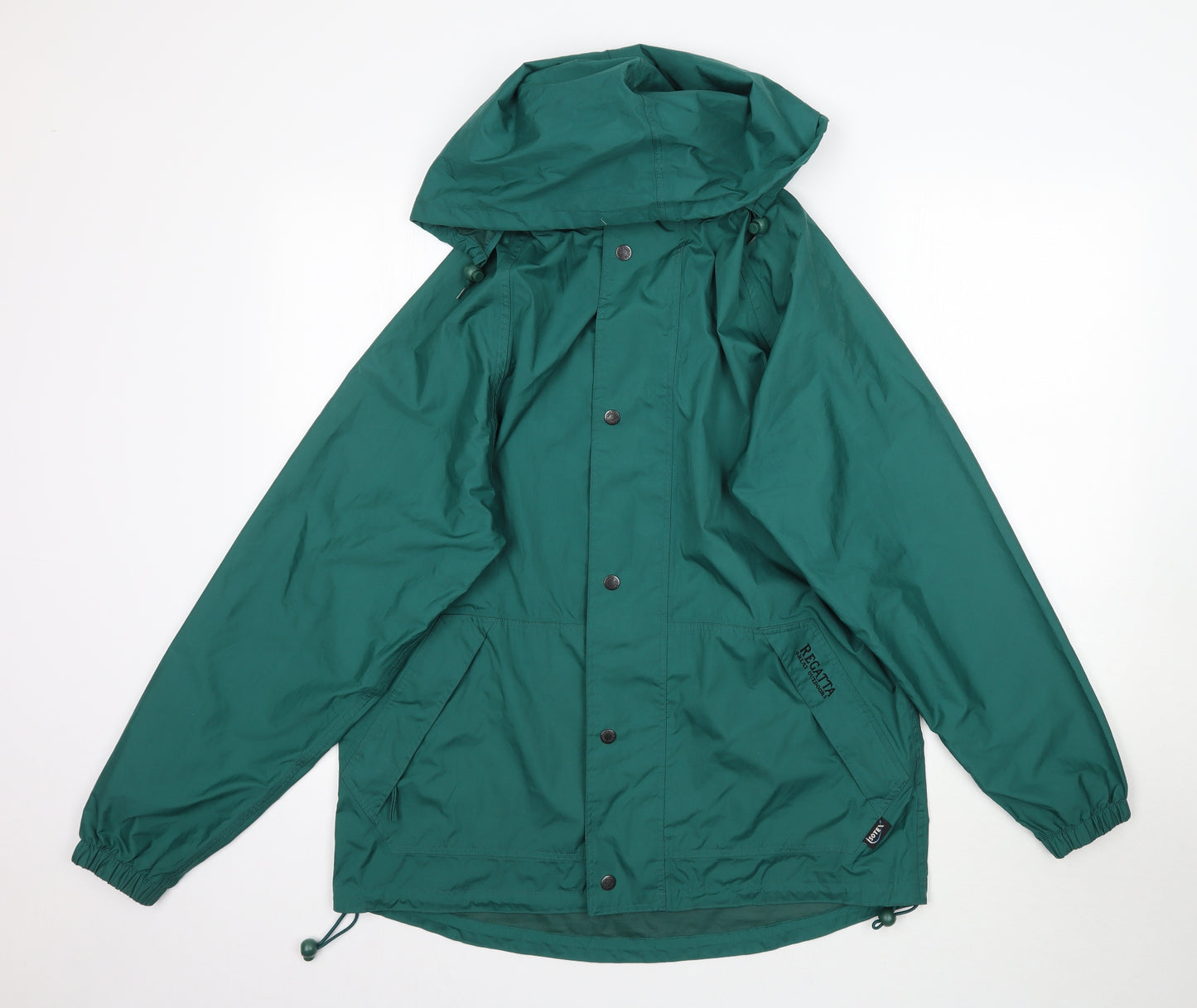 Regatta Mens Green   Rain Coat Coat Size S
