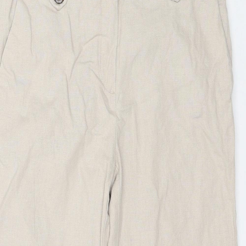 Preworn Womens Beige   Trousers  Size S L25 in