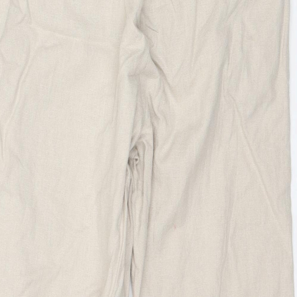 Preworn Womens Beige   Trousers  Size S L25 in