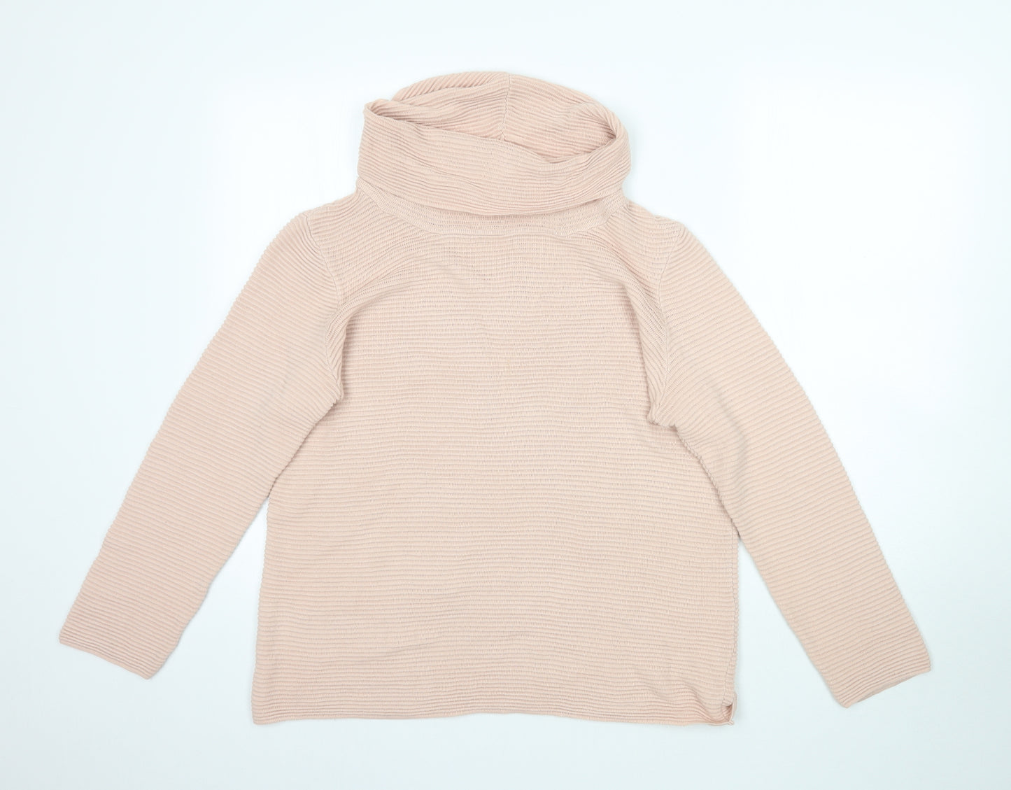 George Womens Pink  Knit Pullover Jumper Size 14