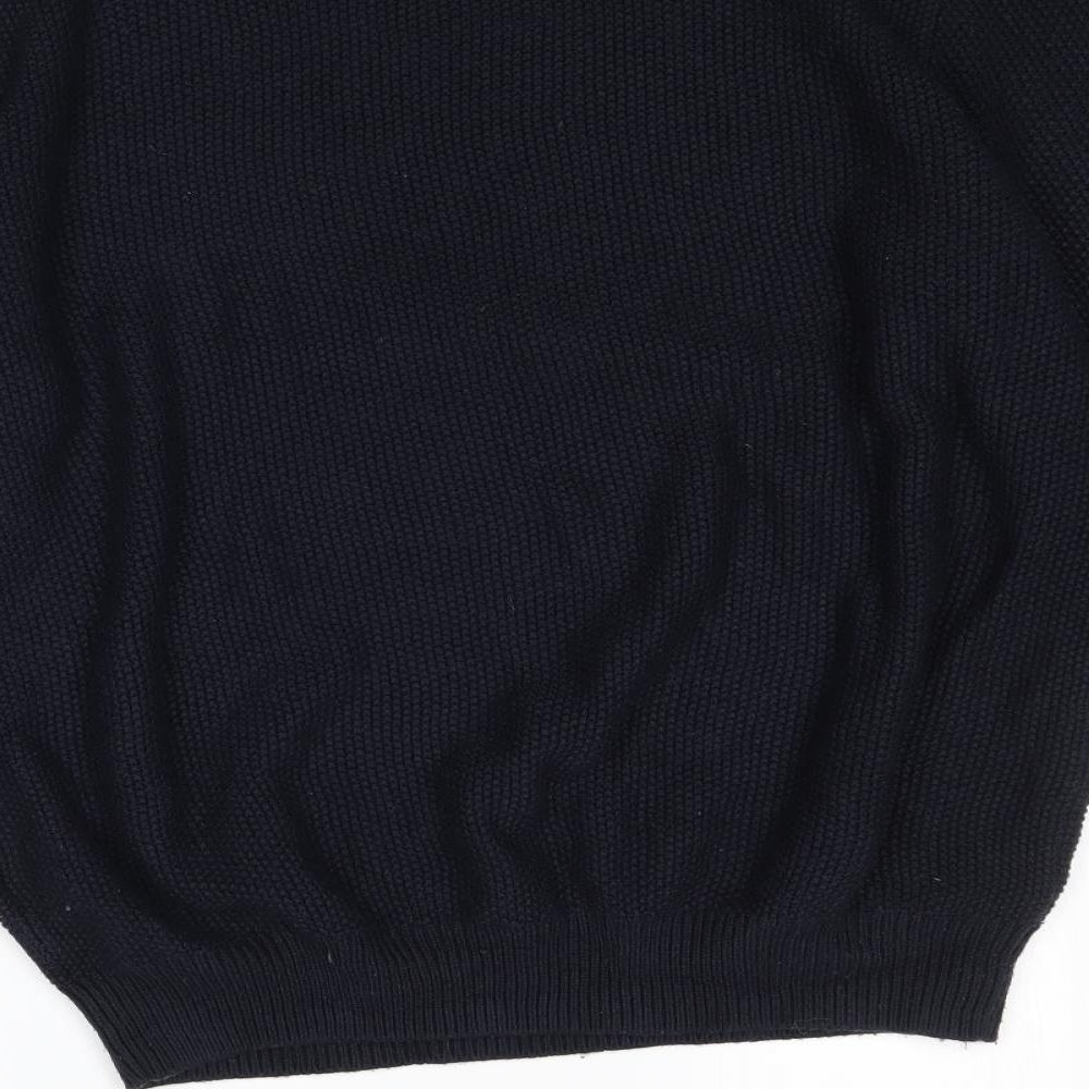 M&Co Womens Blue  Knit Pullover Jumper Size L