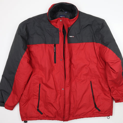 Snowdonia extreme Mens Red   Overcoat Coat Size 3XL  - Ski Jacket
