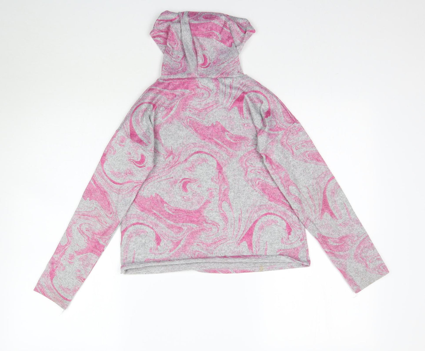 Matalan Girls Multicoloured   Pullover Hoodie Size 9 Years  - Swirls