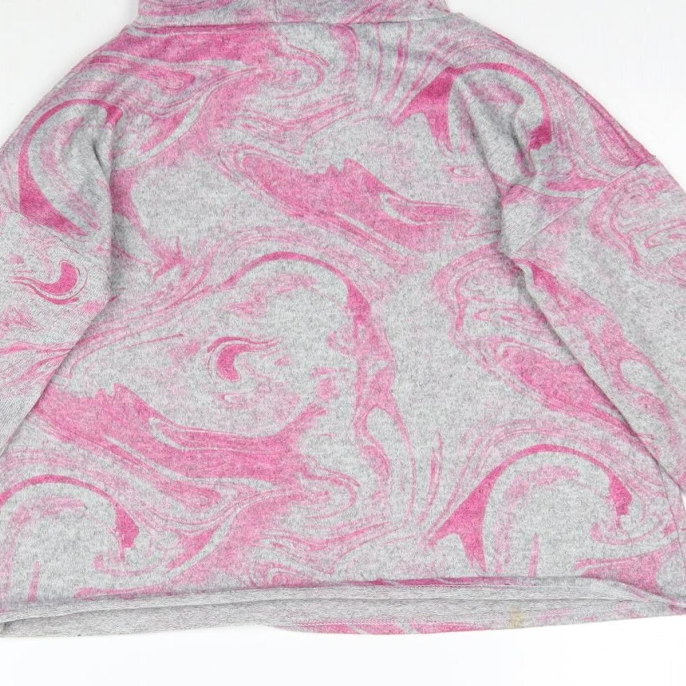 Matalan Girls Multicoloured   Pullover Hoodie Size 9 Years  - Swirls
