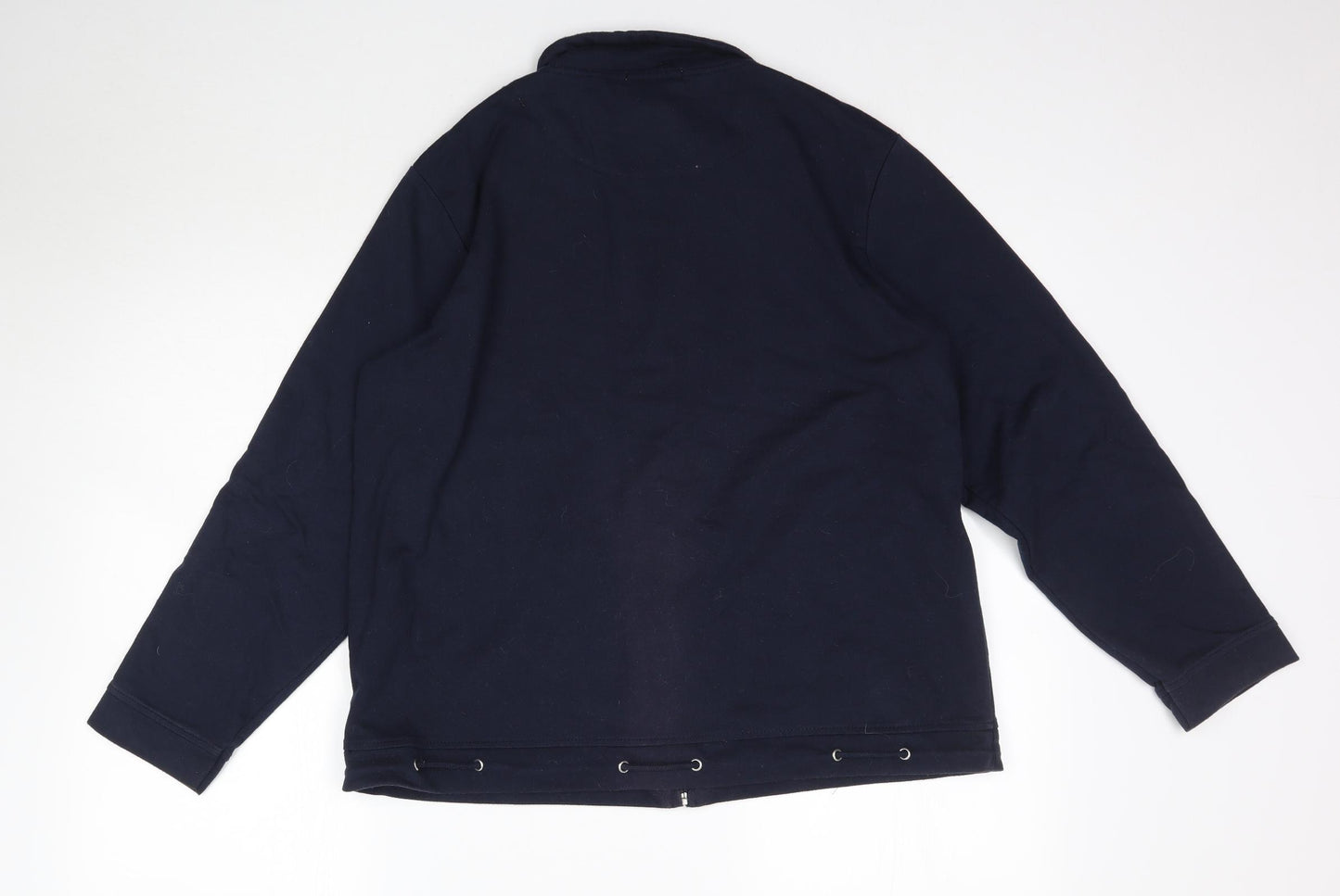 Bonmarché Mens Blue   Full Zip Hoodie Size M