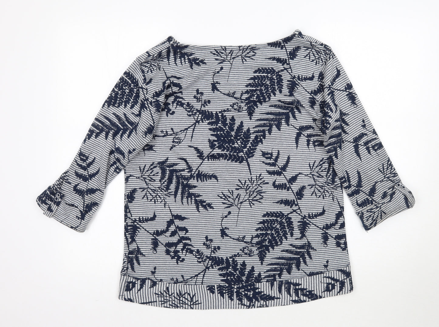 Marks and Spencer Womens Blue Floral  Basic Blouse Size 12