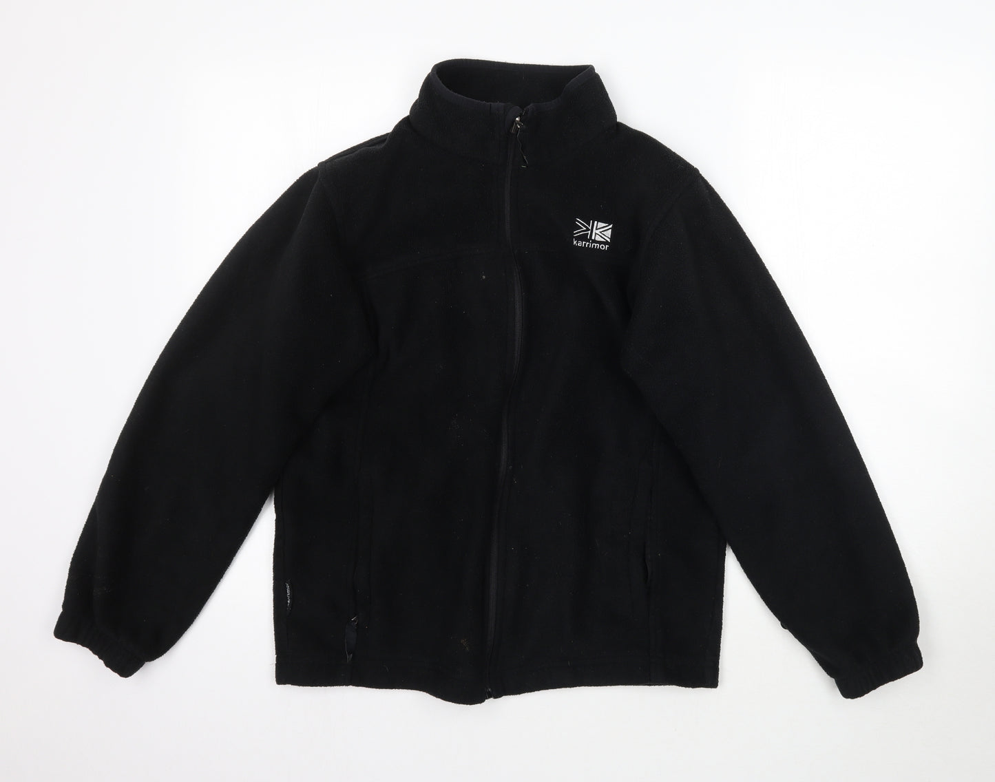 Karimor Mens Black  Fleece Full Zip Sweatshirt Size S