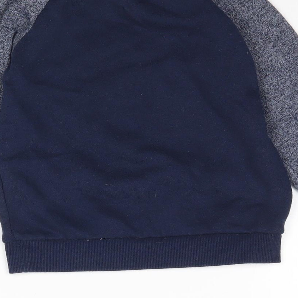 Primark Baby Blue   Basic T-Shirt Size 12 Months  - Bear