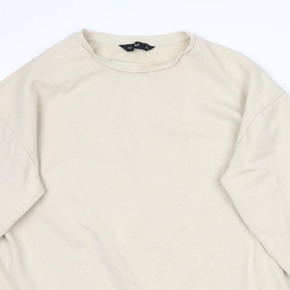 F&F Womens Beige   Mini  Size 16  - Tiered