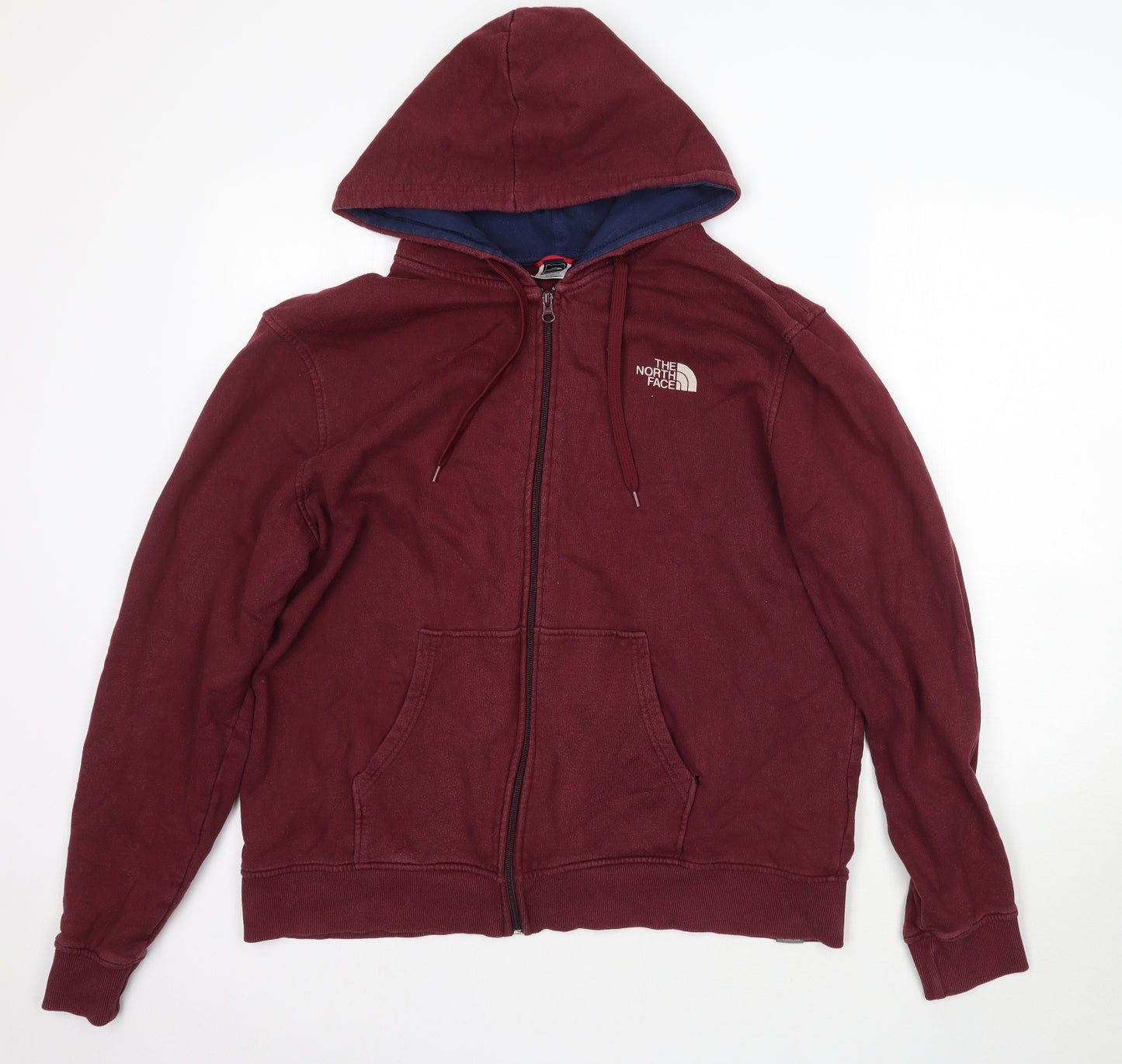 The North Face Mens Red   Full Zip Hoodie Size XL