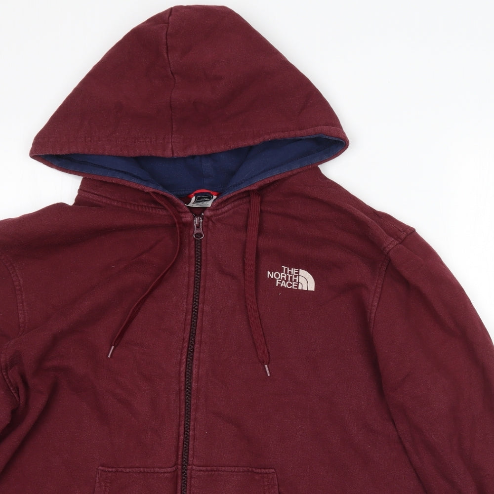 The North Face Mens Red   Full Zip Hoodie Size XL