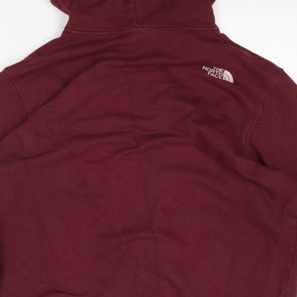 The North Face Mens Red   Full Zip Hoodie Size XL