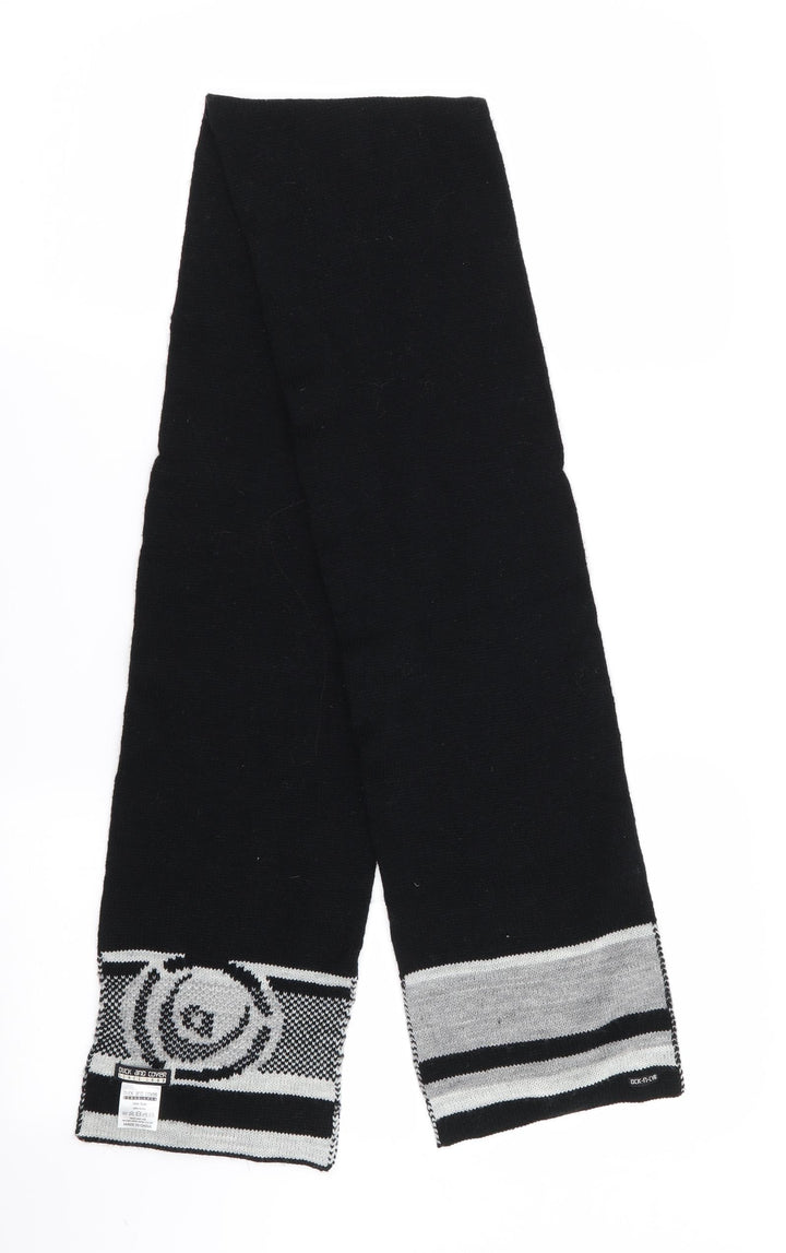 Duck & Cover  Black Striped  Scarf  One Size  - DCK-N-CVR