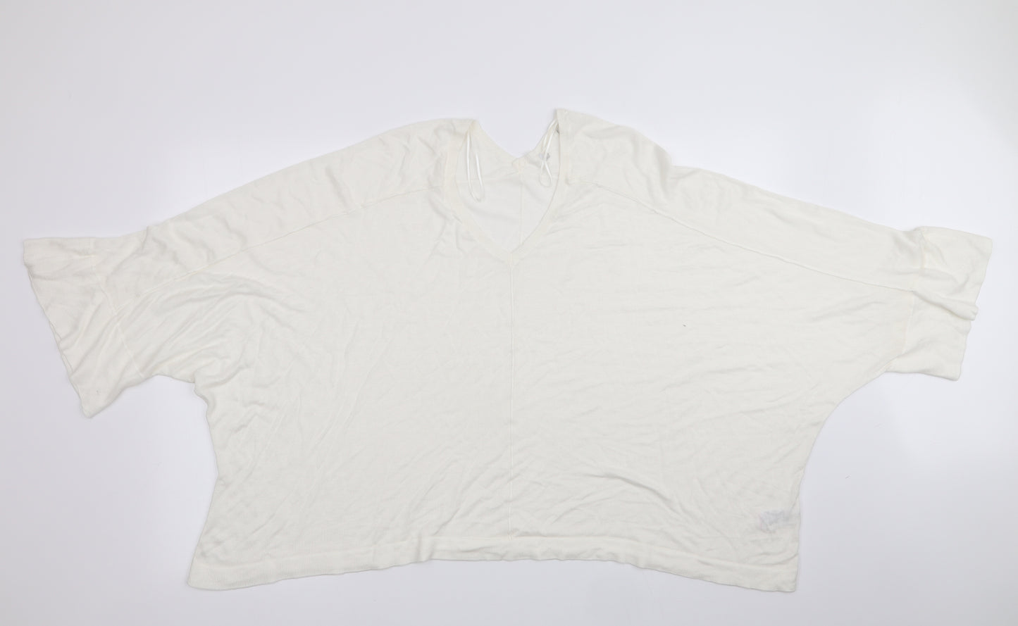 NEXT Womens Ivory   Pullover Jumper Size XL  - Batwing Sleeve