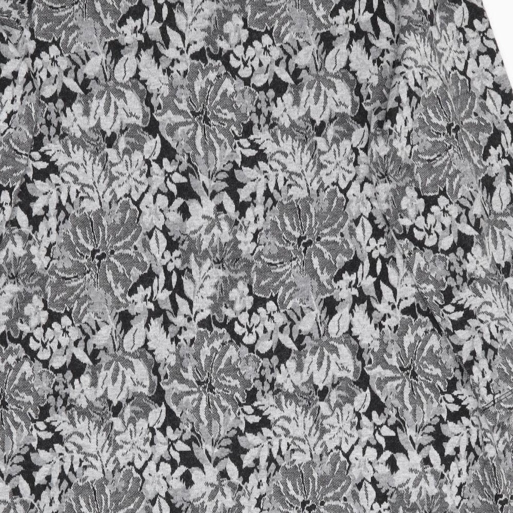 TU Womens Grey Floral  Jumper Dress  Size 20