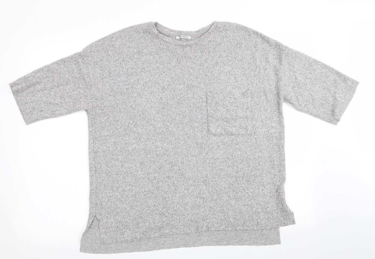 Zara Womens Grey   Pullover Jumper Size 8  - Soft Feel