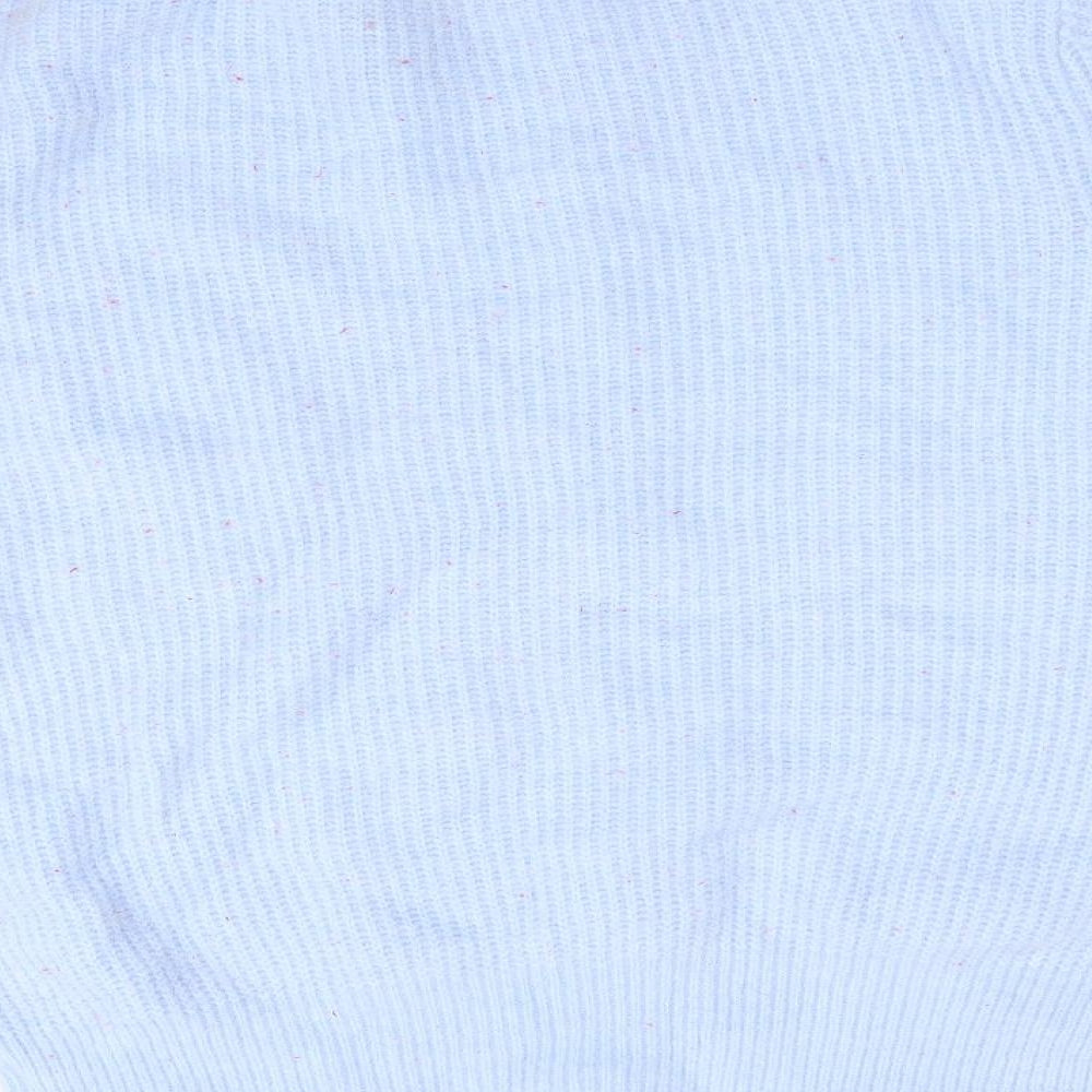 Ted Baker Womens Blue   Pullover Jumper Size 4  - Removeable Bow on Shoulder