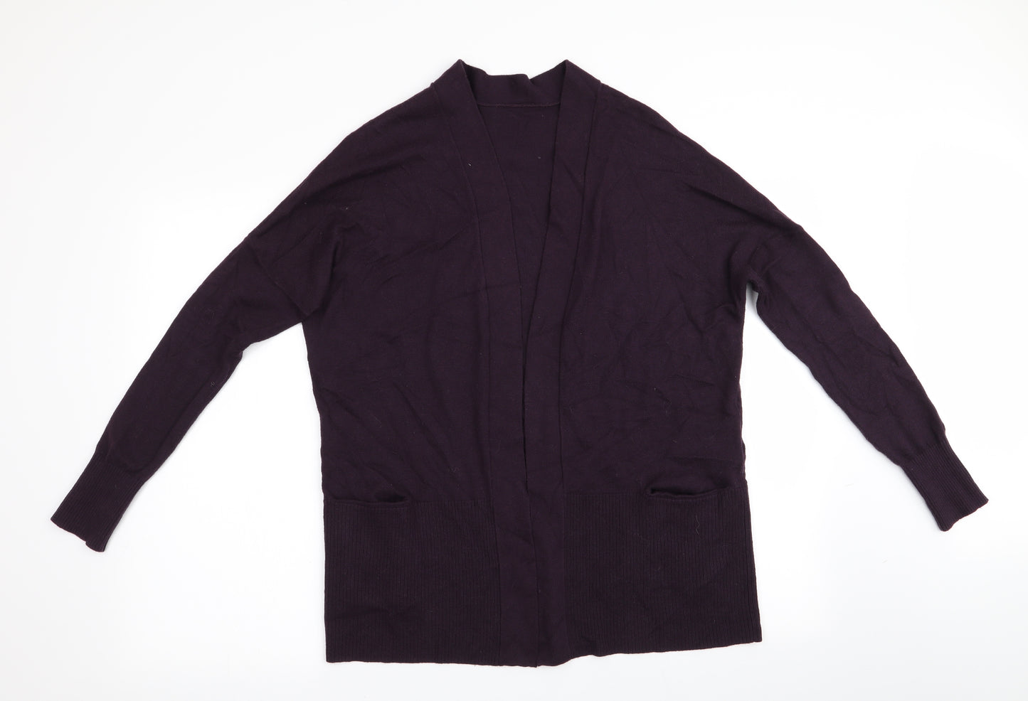 The White Company Womens Purple   Cardigan Jumper Size 8  - Longline Cardigan