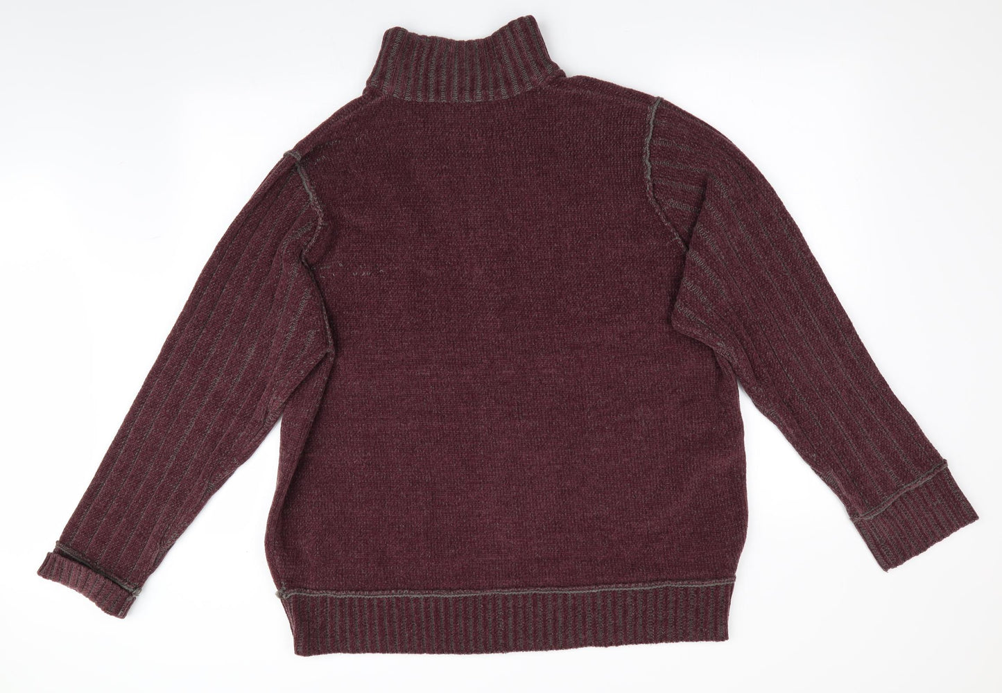 HARBOUR BAY Mens Brown   Pullover Jumper Size XL