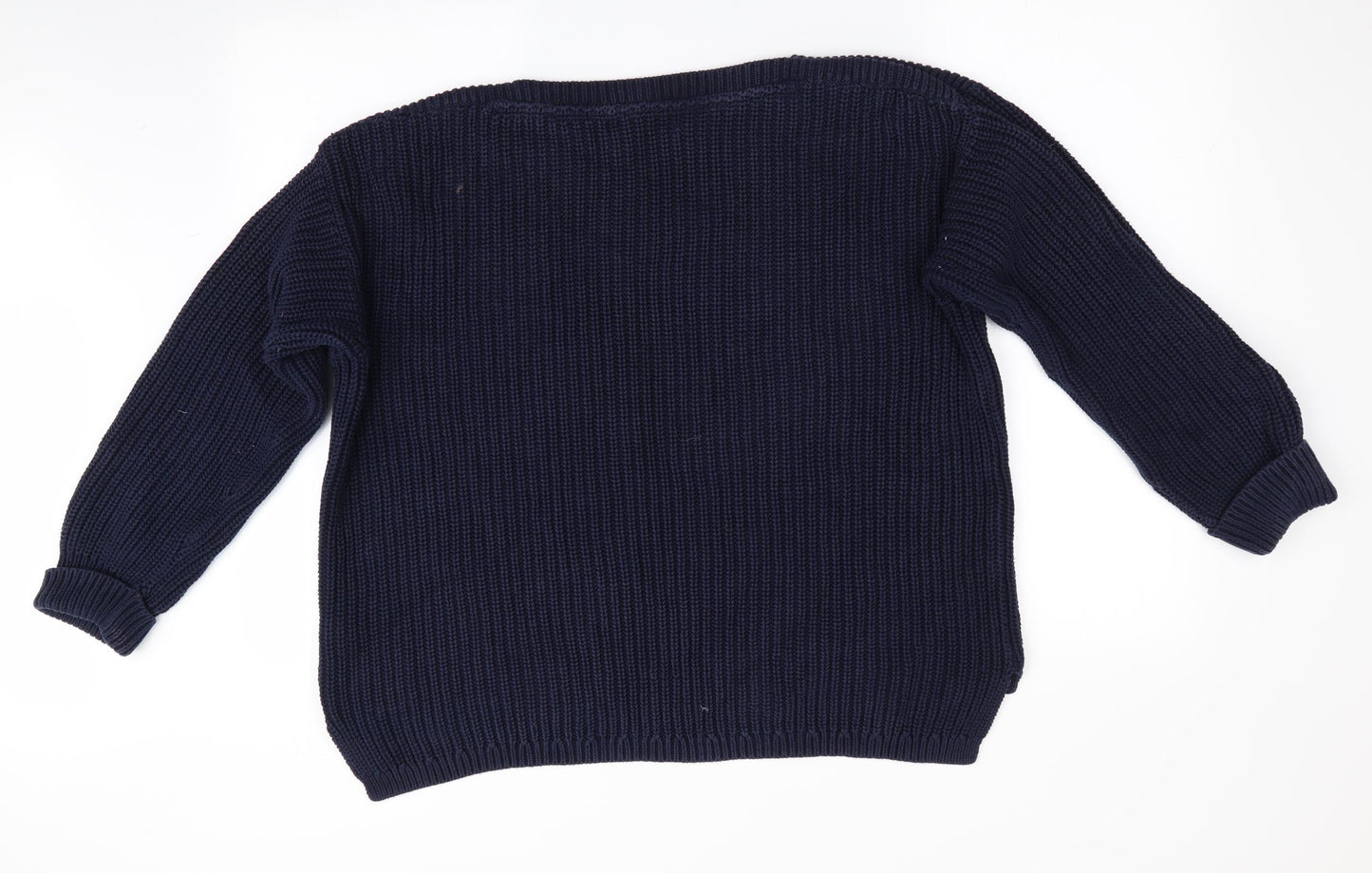 Marks and Spencer Womens Blue   Pullover Jumper Size L