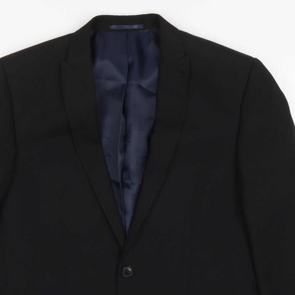 NEXT Mens Black   Jacket Suit Jacket Size 40