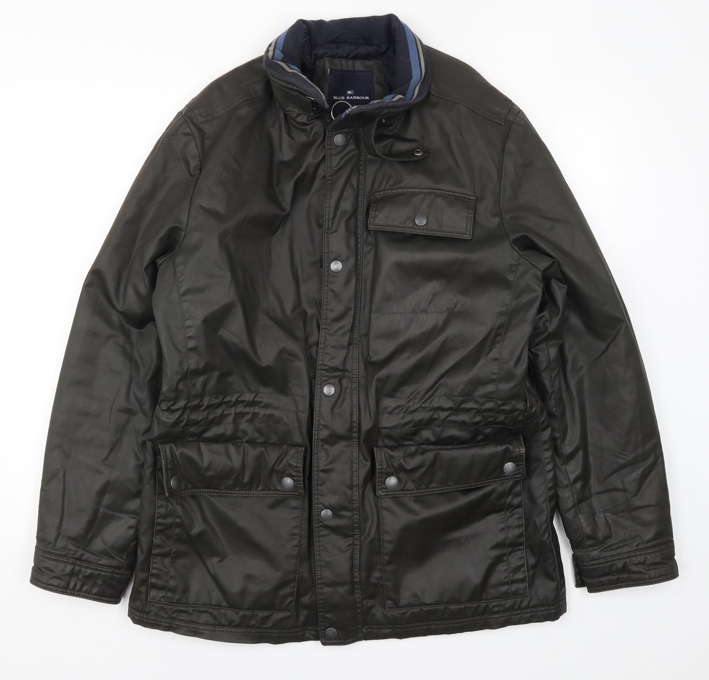 Blue Harbour Mens Green   Jacket Coat Size M