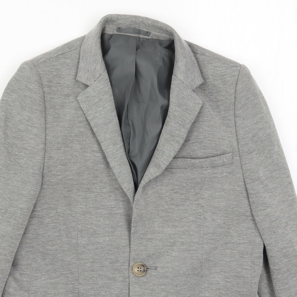 River Island Boys Grey   Jacket Blazer Size 11 Years