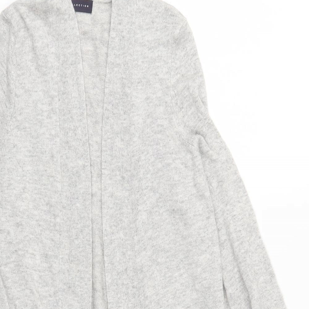 Marks and Spencer Womens Grey  Knit Cardigan Jumper Size S